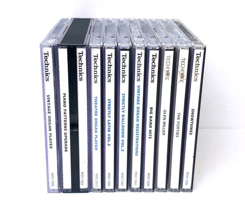 Technics music disk collection - technics,