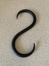 Hand Forged S shaped butchers  Hook.