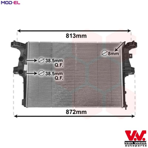Radiator engine cooling - radiator,