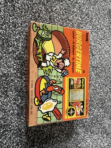 Burger time lcd game - time,