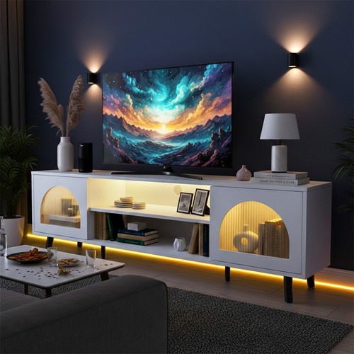 White stand cabinet - white,