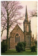 1980s Postcard Church of Ireland Holywood County Down Unposted