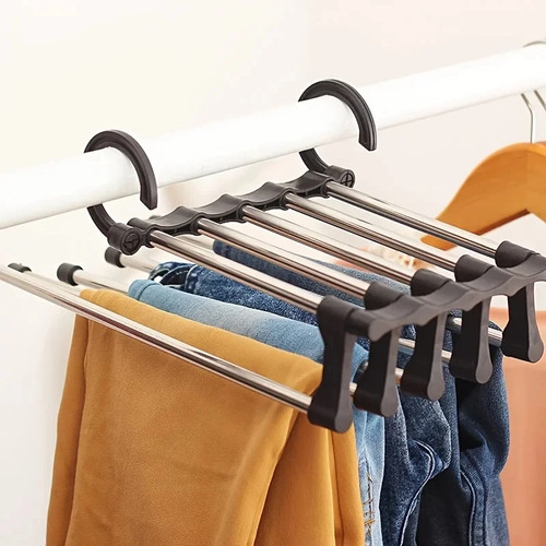 5in1 folding trouser rack - folding,