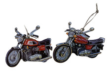 Classic Motorbike Christmas