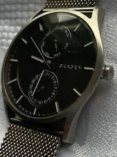 Skagen Holst Black Stainless Steel Men’s Watch SKW6172