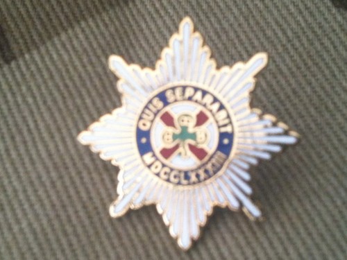 Irish guards military - military, lapel