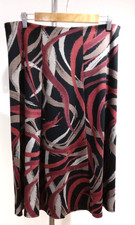 Bonmarche Patterned Midi Skirt