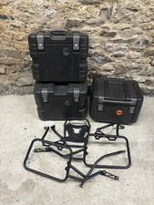 KTM Adventure 990/950 Hepco and Becker Top Box Panniers Set with Racks Black