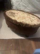 Vintage Wooden Foot Stool with