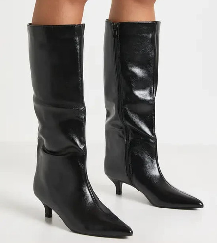 Women black long knee - long,