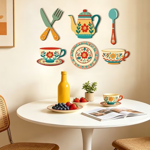 7pc boho farmhouse kitchen - boho,