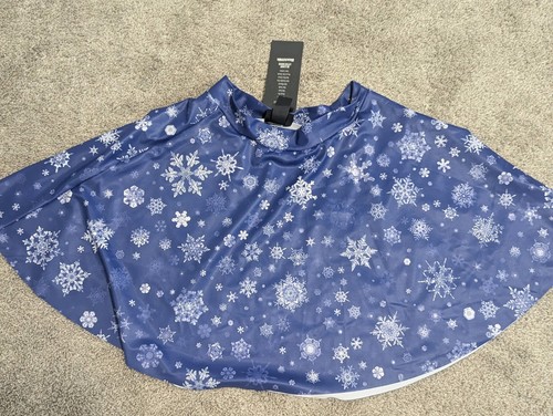 Black milk blue - black, snowflake