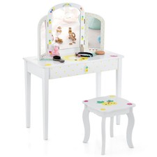 Kids vanity table set - table,