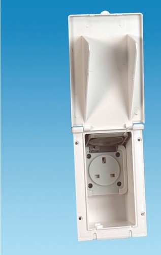 Caravan mains outlet - caravan,