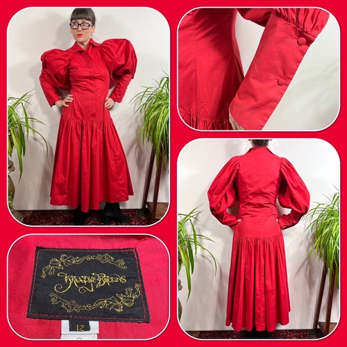 Vintage 80s droopy browns - &,