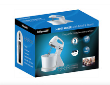 New 7 Speed 100W Electric Hand Mixer Food Mixer with Bowl and Stand For Baking