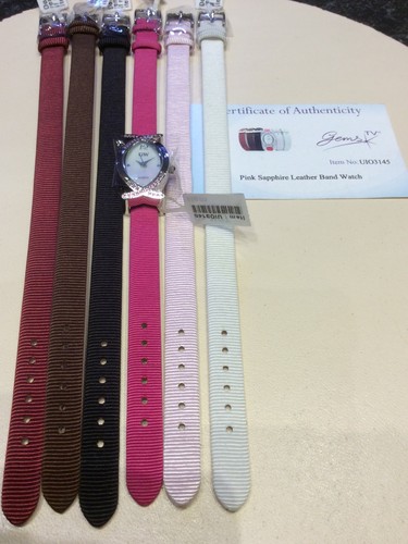 Bnwt pink sapphire - sapphire, multi