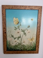 Butterfly Painting by Australian Artist Sue Nagel,  Acrylic On Board