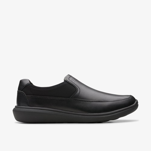 Clarks mens watchet step black - mens,