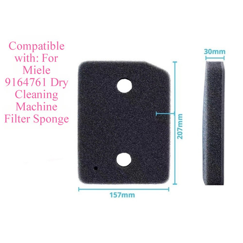 Black filter sponge - filter, 20.7