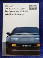 1989 Datsun Nissan 300 ZX Twin Turbo Brochure
