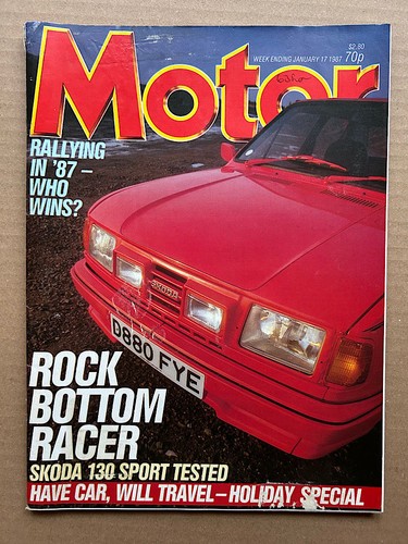 Skoda 130 sport motor - skoda, magazine