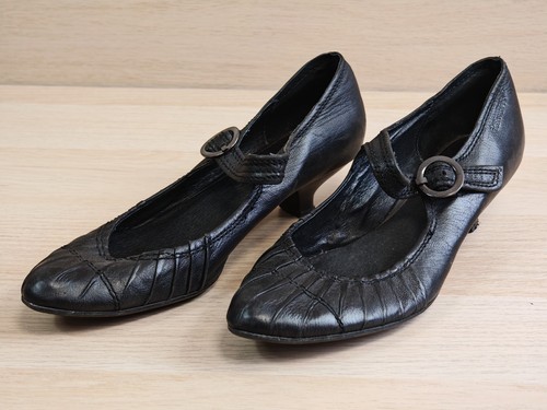 Tamaris size black leather - 41,