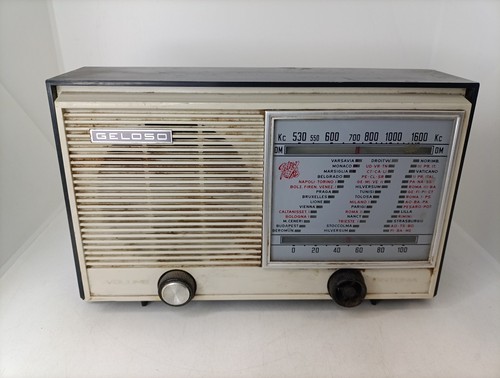 Geloso vintage radio - geloso,