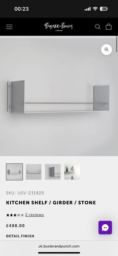 Buster punch kitchen shelf - kitchen, /