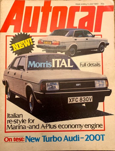 Autocar magazine jul - 05-jul-80,