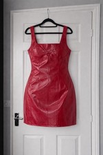 Nasty Gal Red. Faux Leather