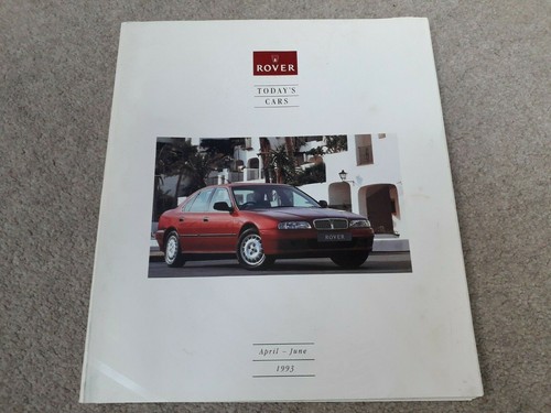 Rover today cars brochure - cars,