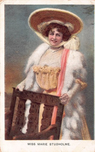Postcard edwardian actress - edwardian,