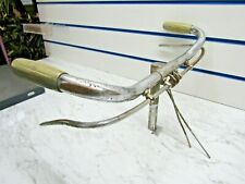 Vintage Bicycle Wrap around Handlebars Rod Brakes Levers Bike Traditional Dutch