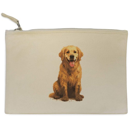 Happy golden retriever - 'happy,