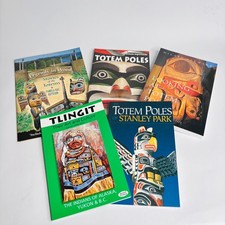 Lot of 5 Totem Poles &