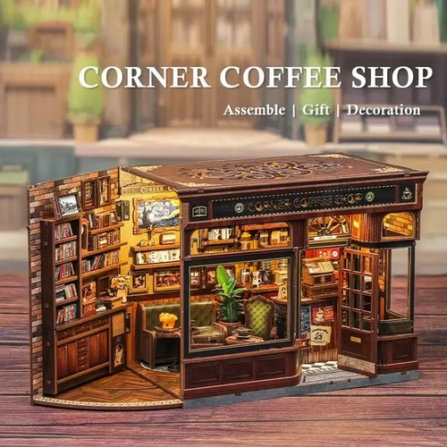 Diy miniature cafe - diy, model