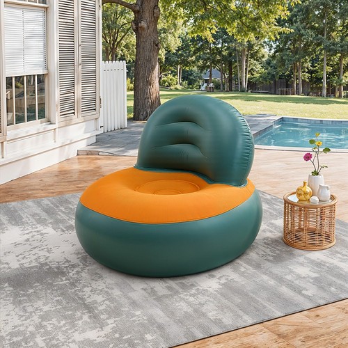 Inflatable single air bed - inflatable,