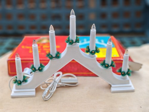 Vintage christmas candle - vintage,