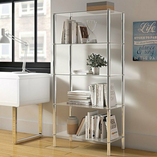 Contour tier clear glass - 5-tier,