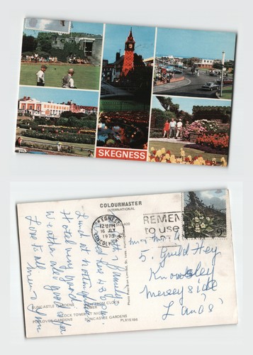 Postcard skegness multi view - postcard,