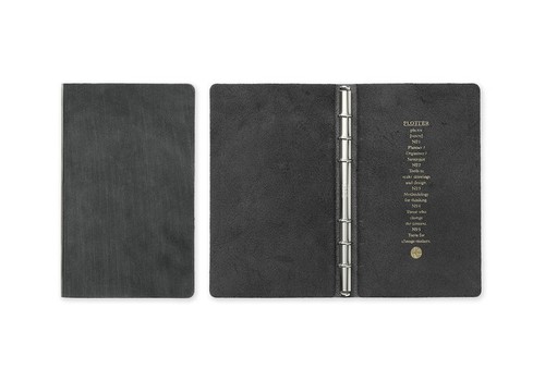 Plotter leather ring binder - plotter,