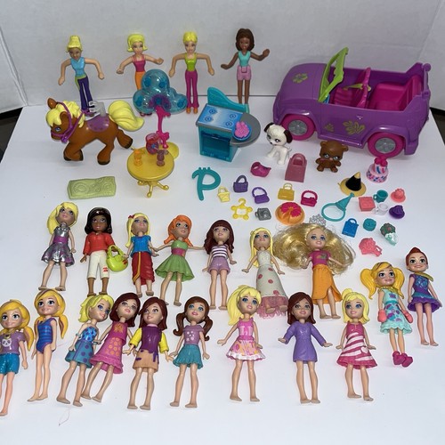 Polly pocket doll lot big - pocket,