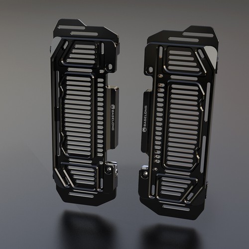New radiator grille guared - radiator,