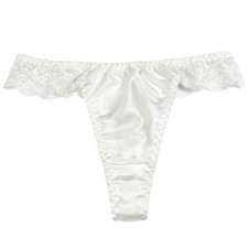 Girls 100% Silk Thongs Bikinis