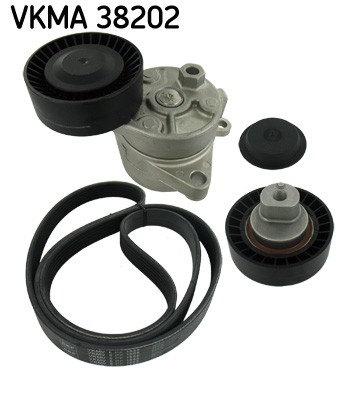 Ribbed belt set - v-ribbed, e36