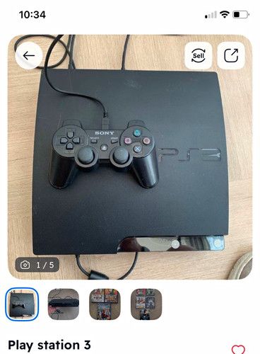 Sony playstation slim 120gb - sony, 3