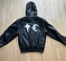 RARE THUG CLUB LAMB LEATHER JACKET – SIZE 1 – BLACK – KOREAN DESIGN