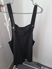 Black Playsuit. Size 2XL