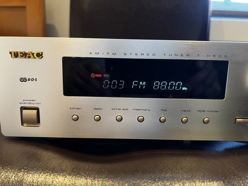 Teac h500 stereo radio - am/fm,